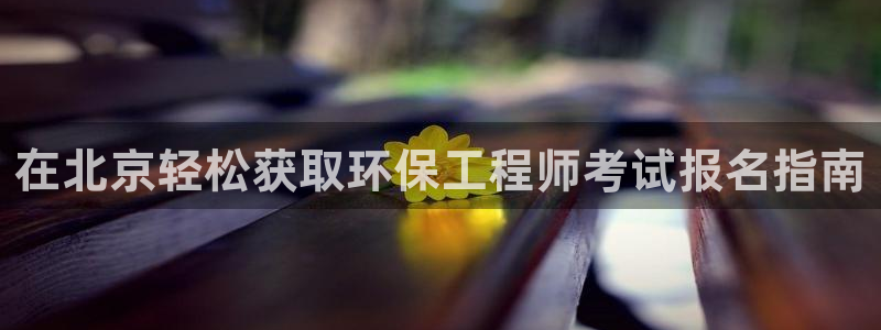 彩名堂最新版www：在北京轻松获取环保工程师考试报名指南