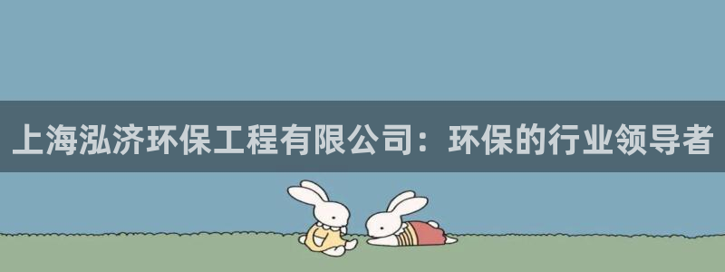彩名堂计划怎么打不开了：上海泓济环保