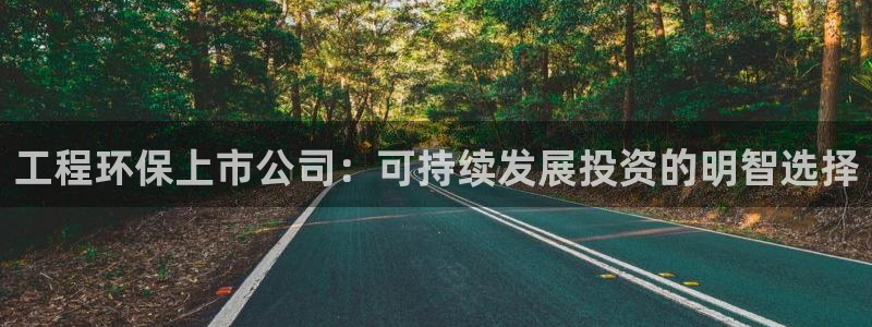 彩名堂客服：工程环保上市公司：可持续