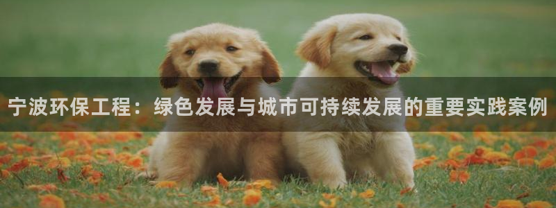 彩名堂苹果客户端：宁波环保工程：绿色