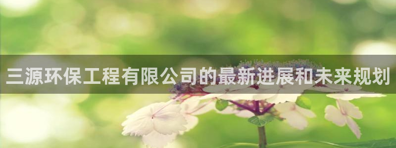 彩名堂预测软件与分析软件区别：三源环保工程有限公司的最新进展