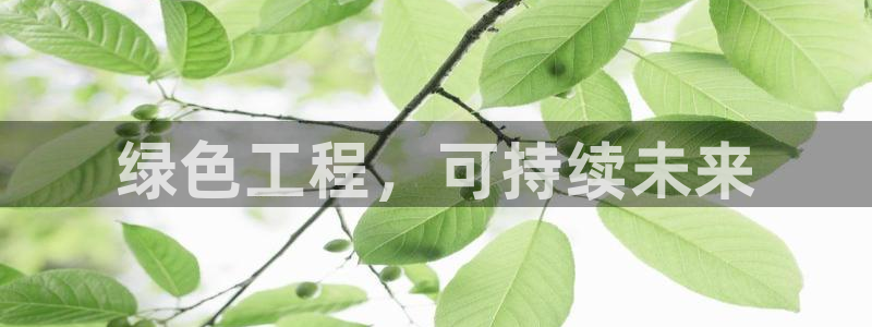 彩名堂计划官网客户端：绿色工程，可持